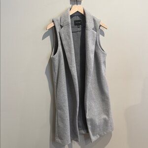 Love Tree Charcoal Vest- Small